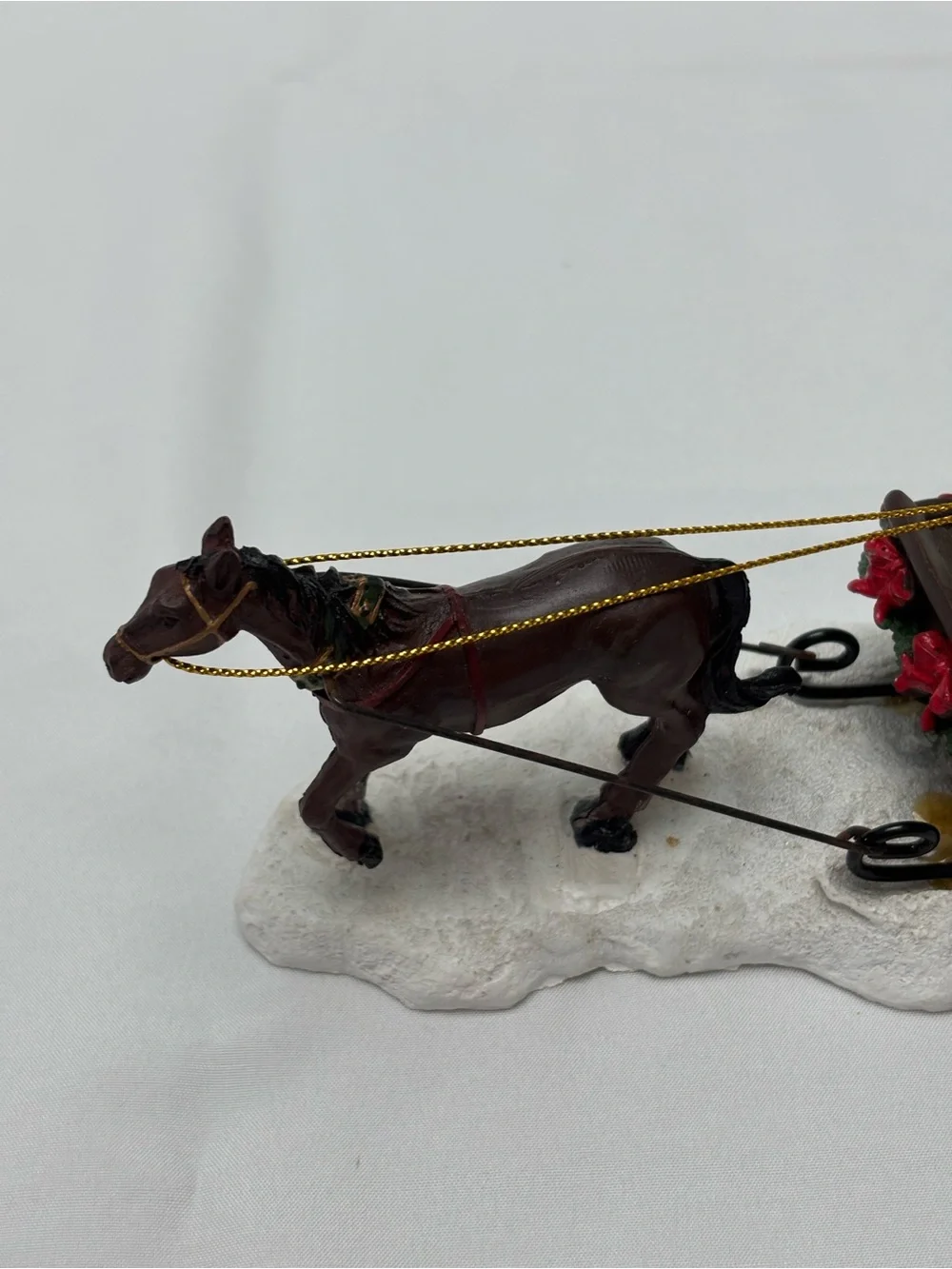 St. Nicholas Square Sleigh Ride Holiday Christmas Figurine